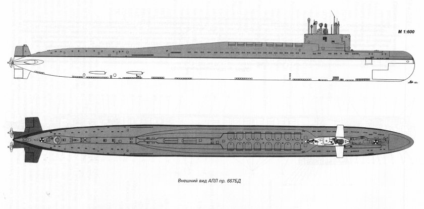 Подводные лодки проекта 667а «навага»