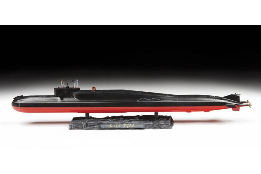 9062 Звезда 1/350 атомная подводная лодка Тула проекта Дельфин
