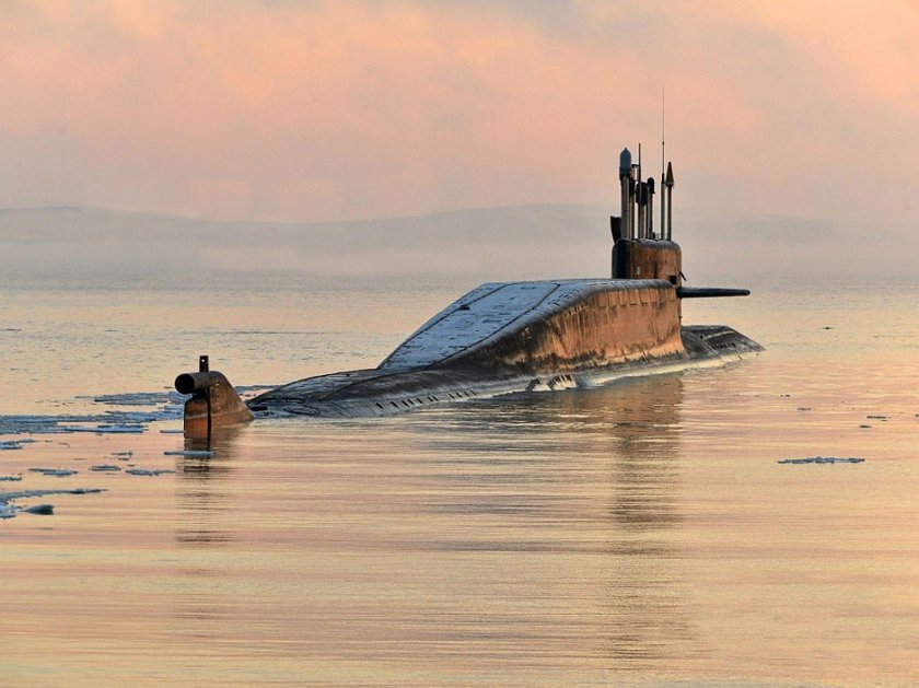 Подводная лодка 667бдрм "Дельфин"