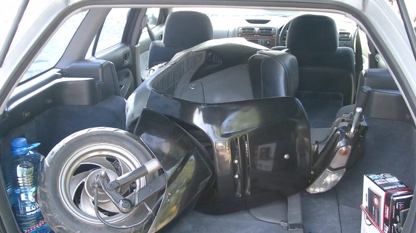 Мопед в багажник Nissan x-Trail