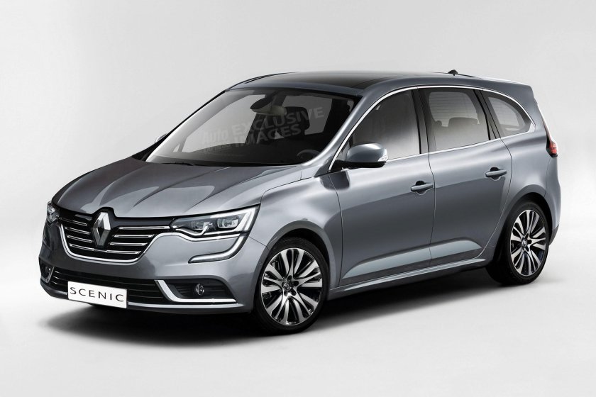 Renault Grand Scenic 2016, минивэн