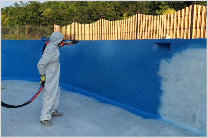 Гидроизоляция бассейна полимочевиной