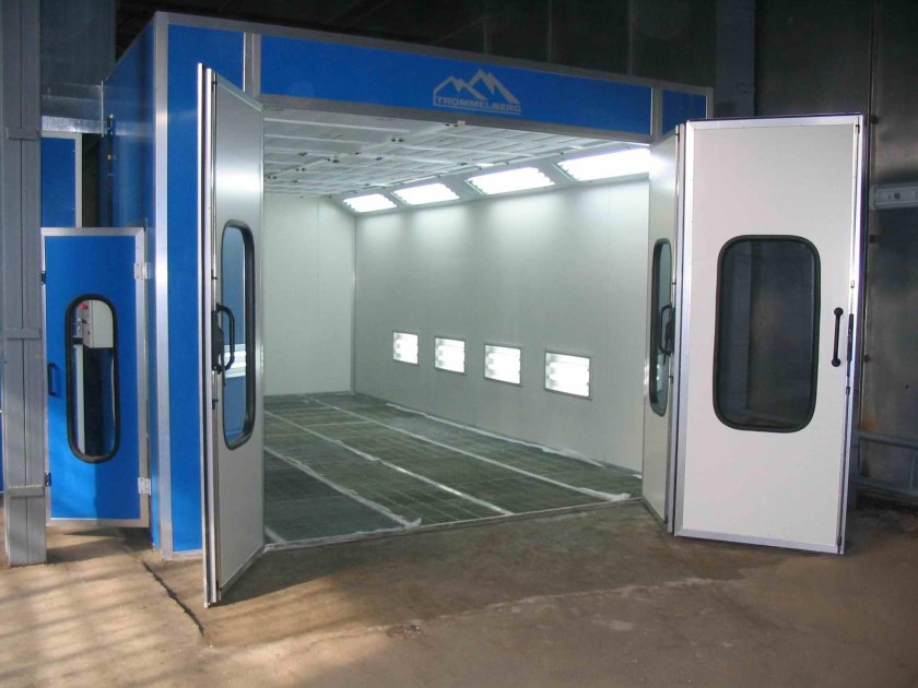 Покрасочная камера Trommelberg