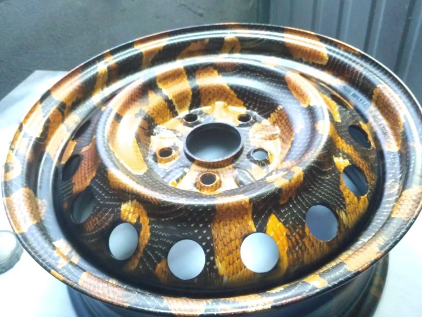 Диски штамповка аквапринт