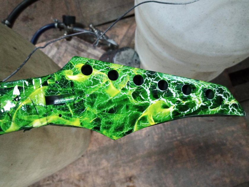 Аквапринт зеленый