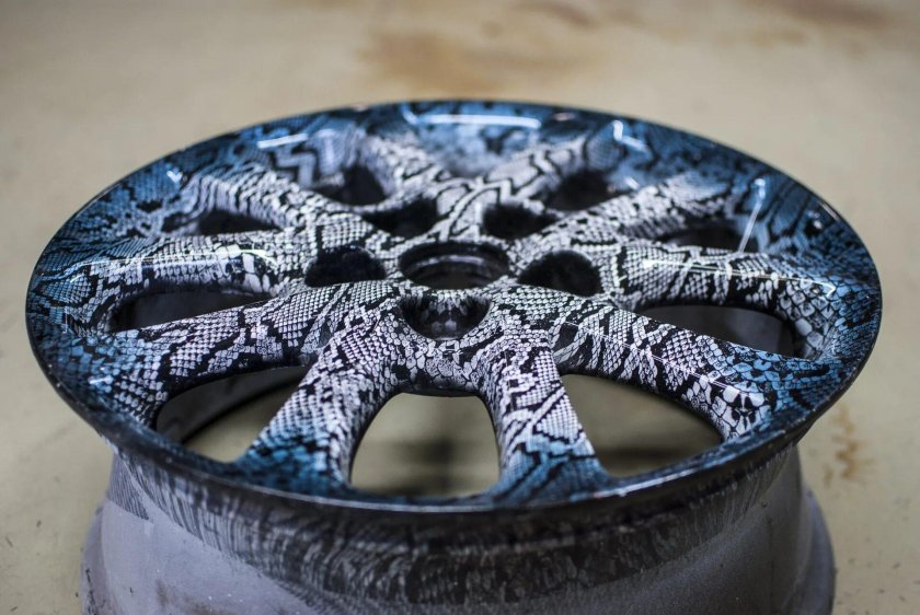 Аква иммерсионная печать