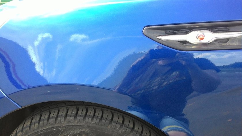 Плохо покрасили машину