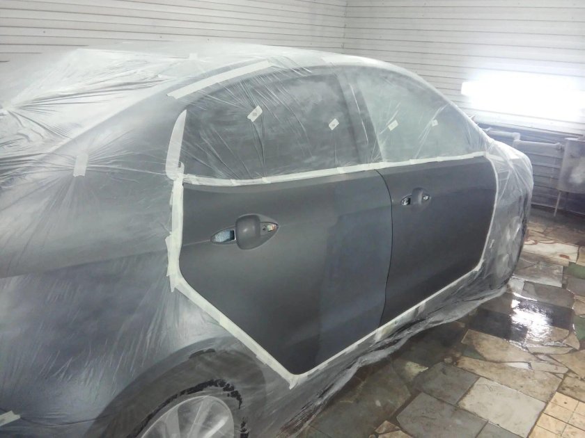 Покраска Киа Рио 3