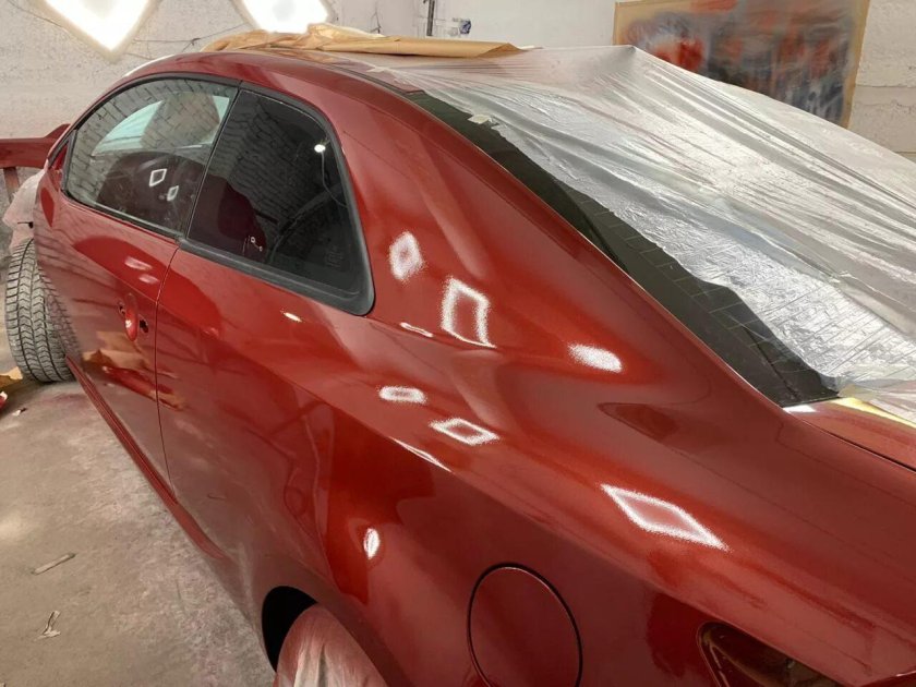 Киа Церато 3 покрасить