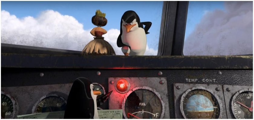 Мадагаскар 2 самолет пингвинов