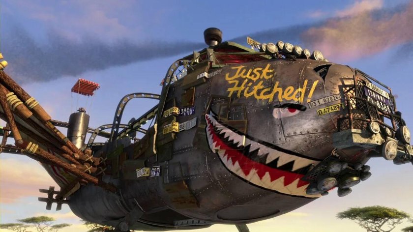 Мадагаскар 2 самолет