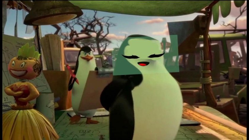 Мадагаскар 2 самолет пингвинов