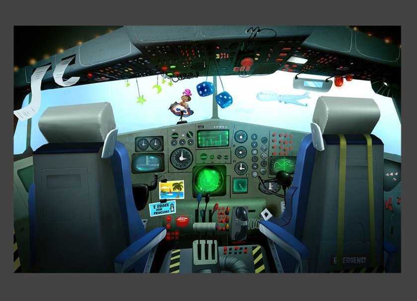 Мадагаскар 3 самолет