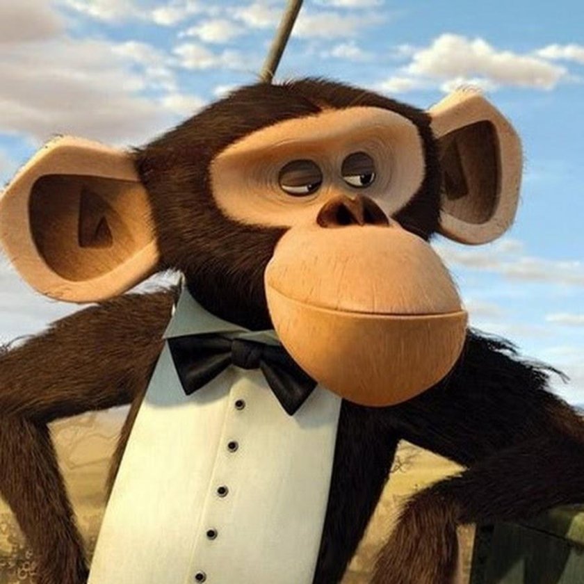 Мадагаскар обезьяна Мейсон и Фил