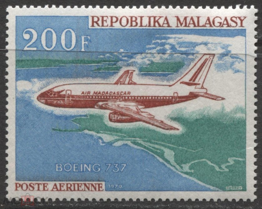 Почтовые марки самолеты