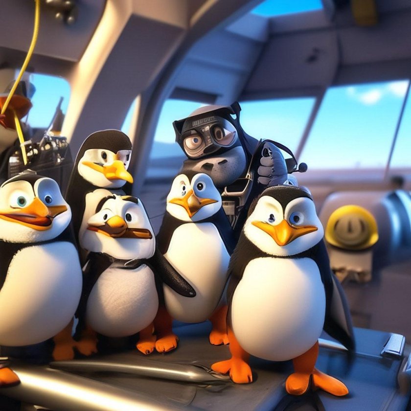 Пингвины мадагаскара мультфильм