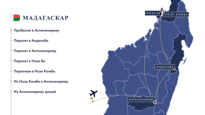 Мадагаскар на карте