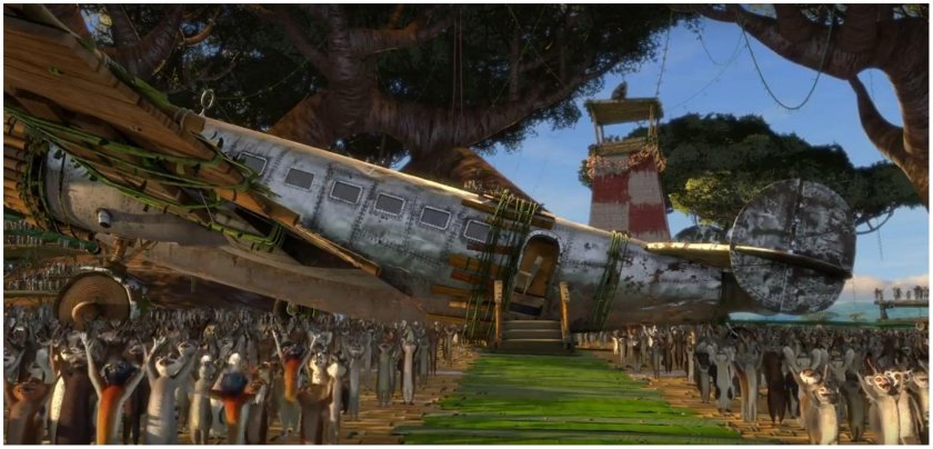 Мадагаскар 2 самолет