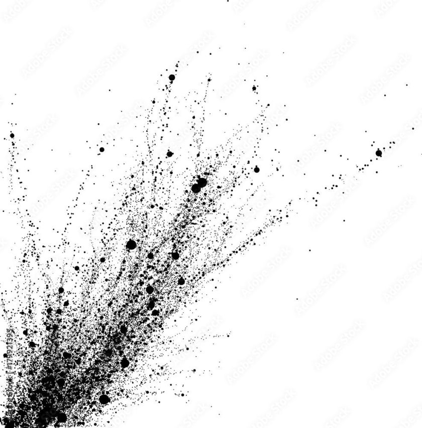 Брызги грязи