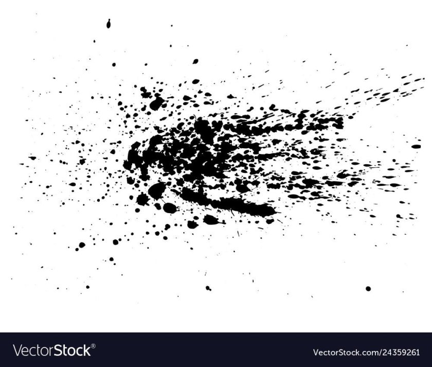 Акварель брызги