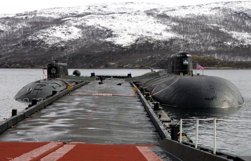 Видяево база подводных лодок