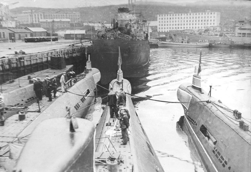 Подводная лодка к-21 в Североморске