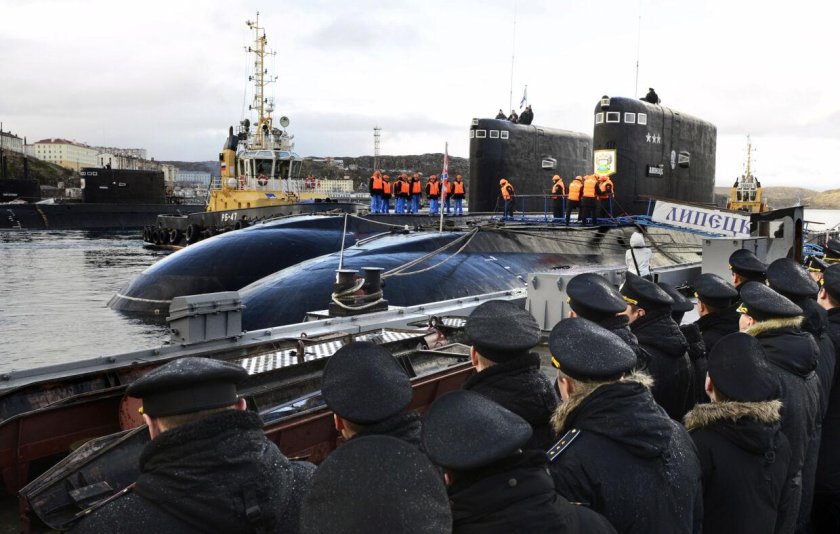 Северный флот подлодка РФ