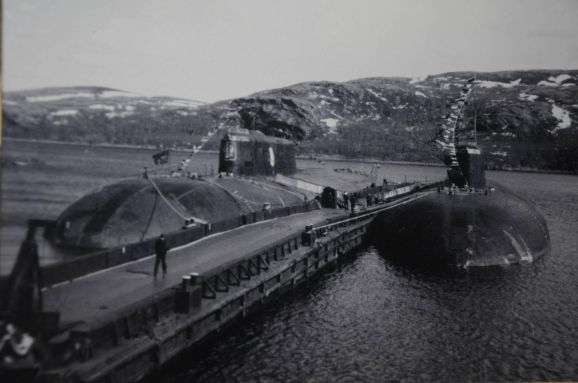 Видяево база подводных лодок