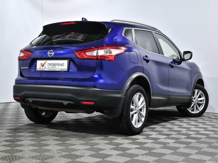 Nissan qashqai 2013 — 2019 ii синий