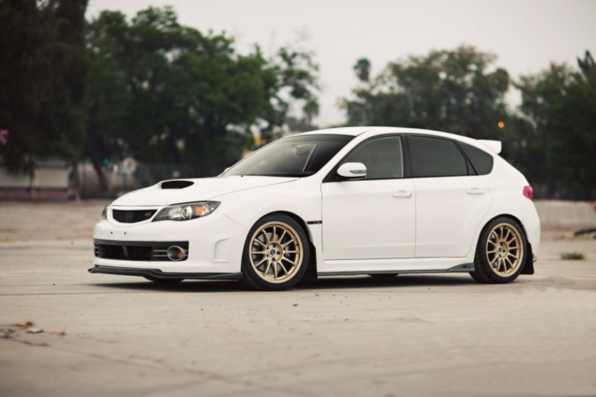 Subaru WRX STI 2008 White