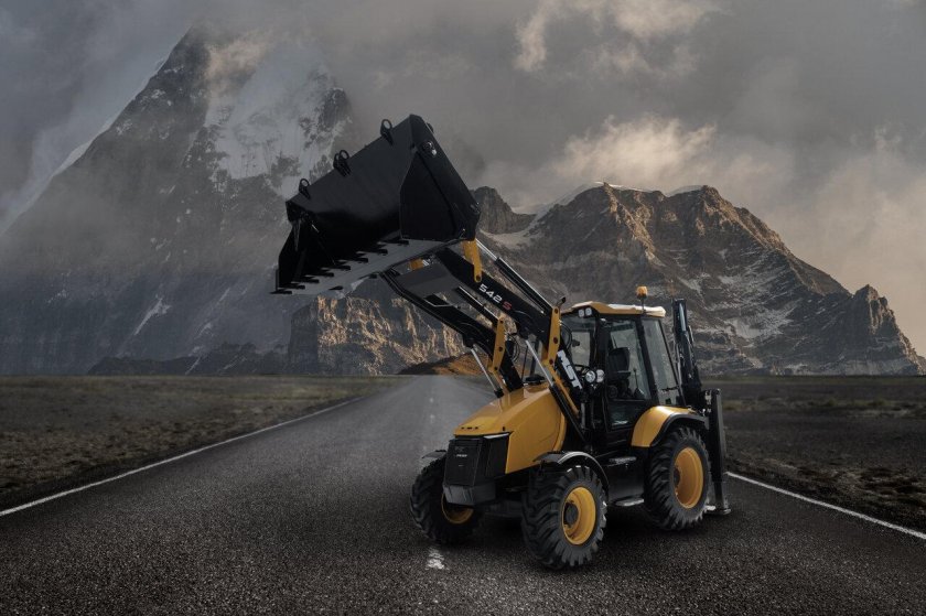 Экскаватор-погрузчик MST m542