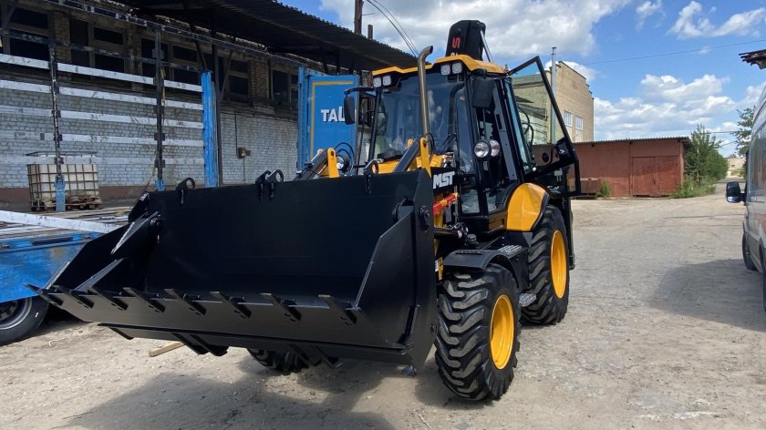 Экскаватор погрузчик мст