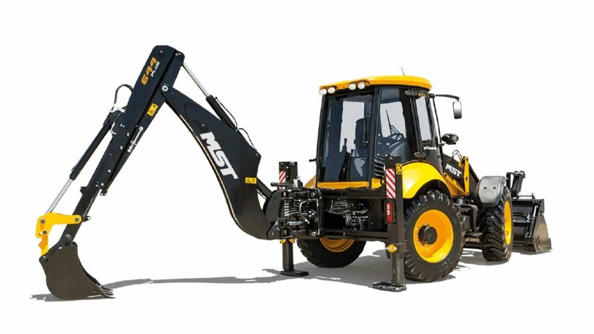 Экскаватор-погрузчик mst m644 plus