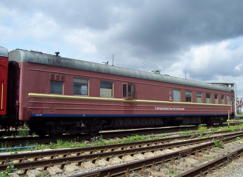 Вагон путеизмеритель РЖД