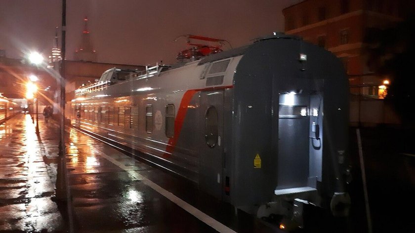 Викс вагон лаборатория контактной сети