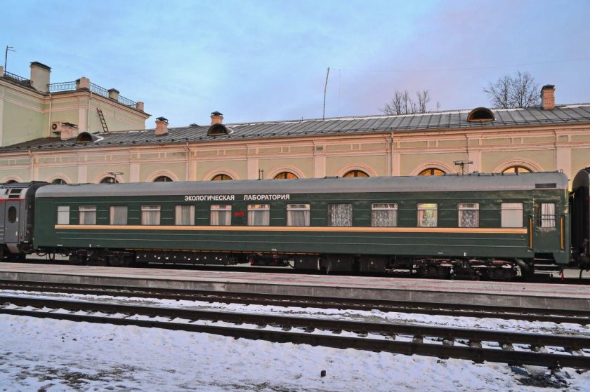 Вагон лаборатория ЦЛМ