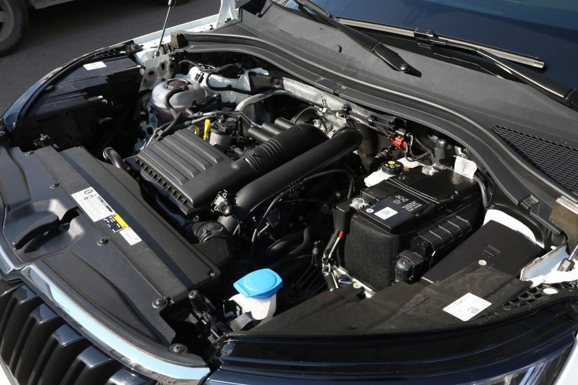 Под капотом Шкода Кодиак 1.4