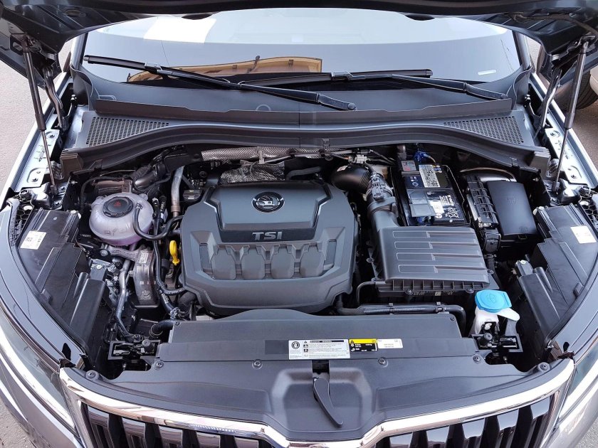 Под капотом Шкода Кодиак 1.4