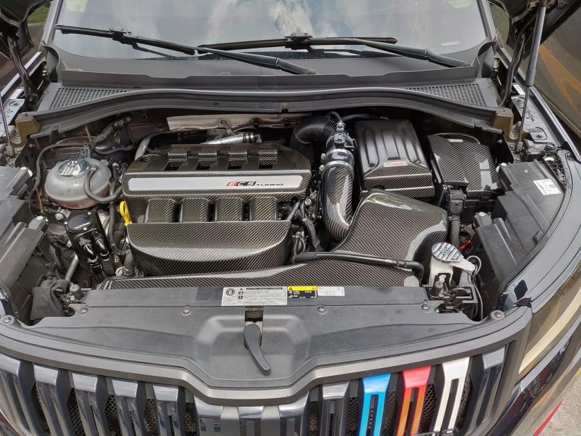 Под капотом Шкода Кодиак 1.4