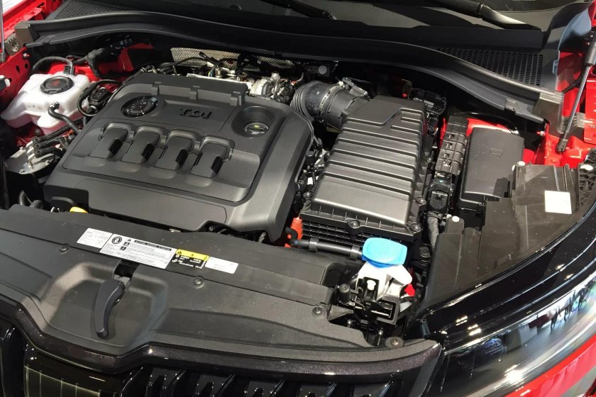 Под капотом Шкода Кодиак 1.4