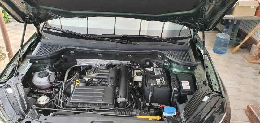 Под капотом Шкода Кодиак 1.4