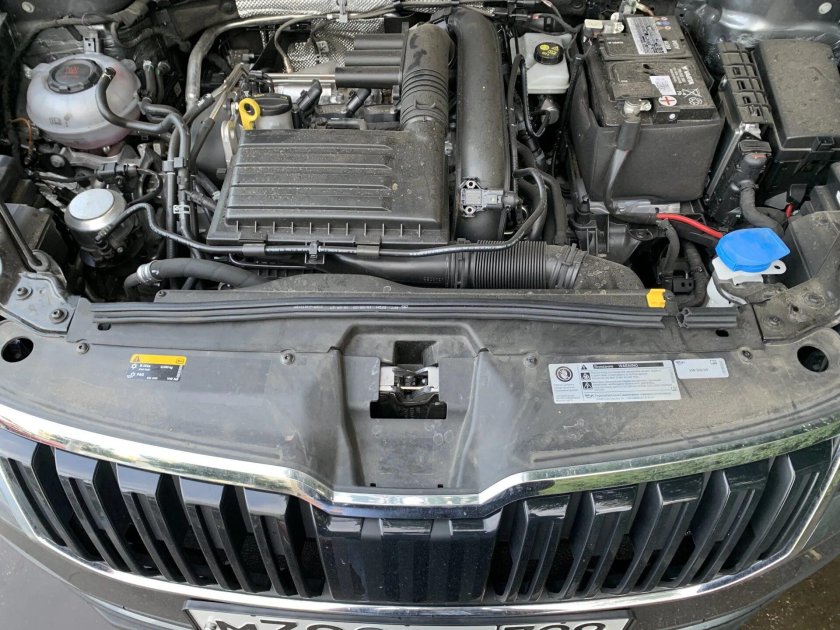 Skoda Karoq под капотом