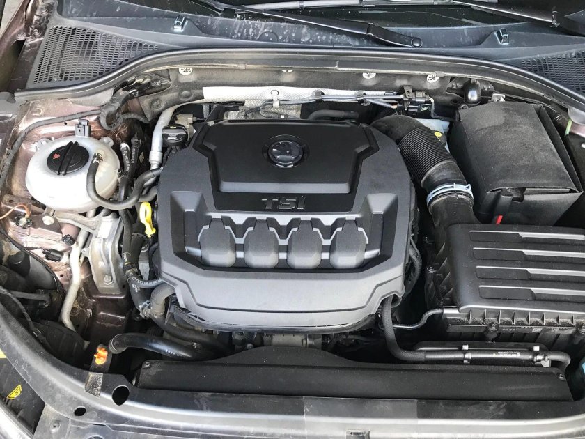 Под капотом Шкода Кодиак 1.4