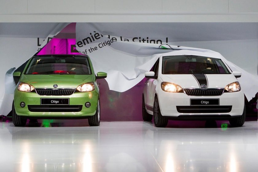 Skoda Citigo салон