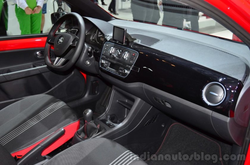 Skoda citigo салон