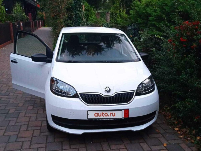 Белая шкода