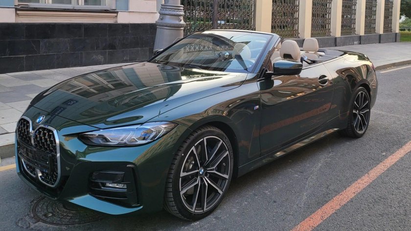 БМВ кабриолет 4 местный