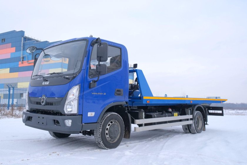 Эвакуатор со сдвижной платформой