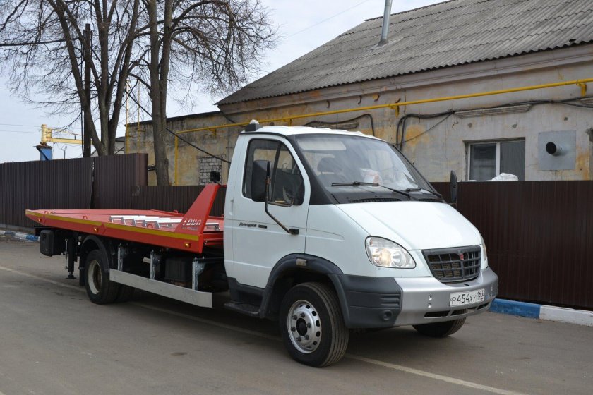 Эвакуатор газель