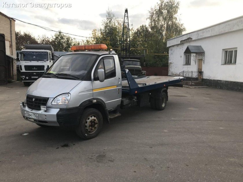 Эвакуатор Валдай со сдвижной платформой
